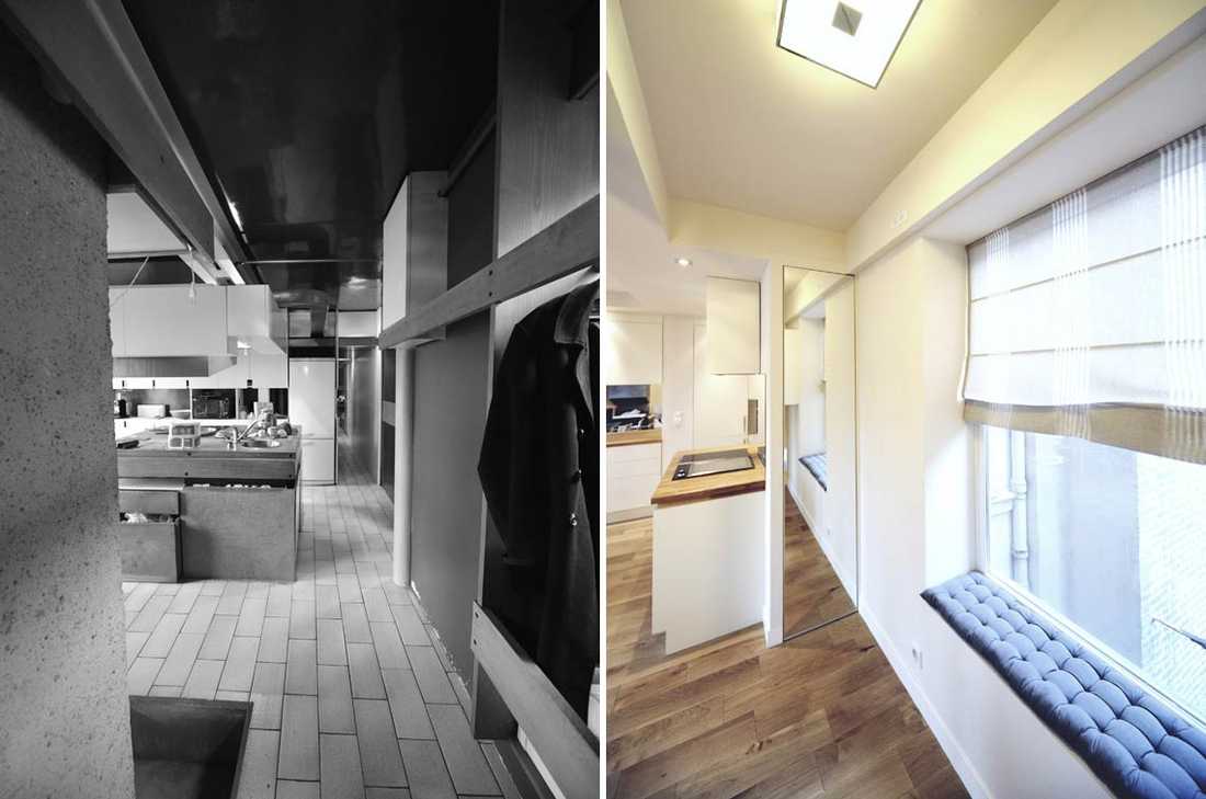 Aménagement d'un appartement atypique par un architecte d'intérieur à Biarritz