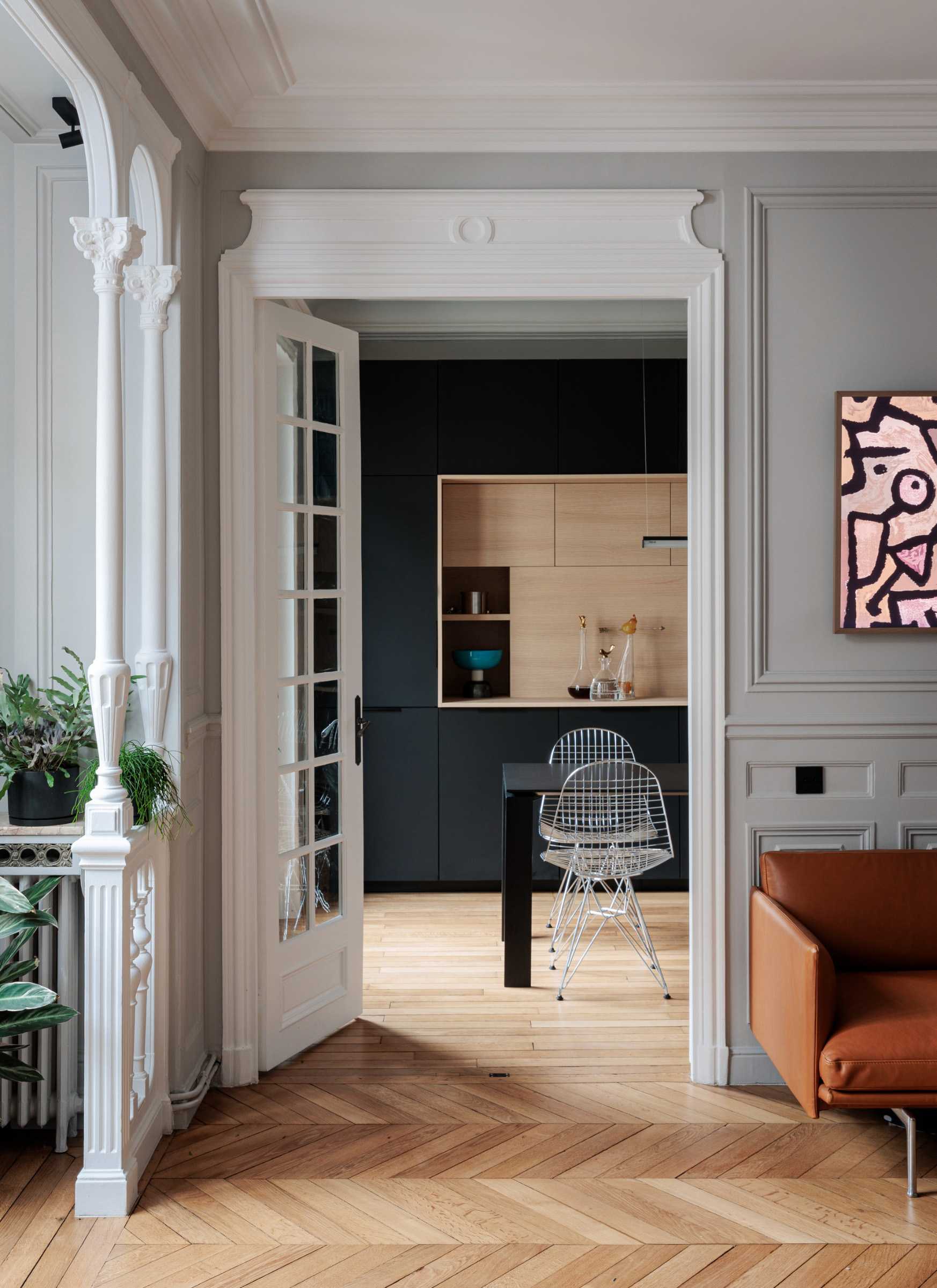 Interior renovation of an apartment in Biarritz by an interior architect