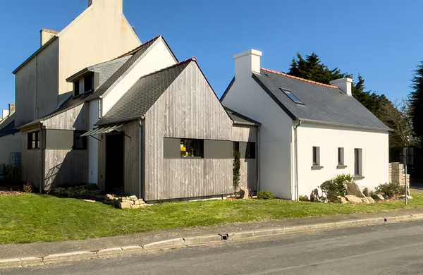 Rénovation d'un ensemble de trois bâtiments en pierre par un architecte dans les Pyrénées-Atlantiques