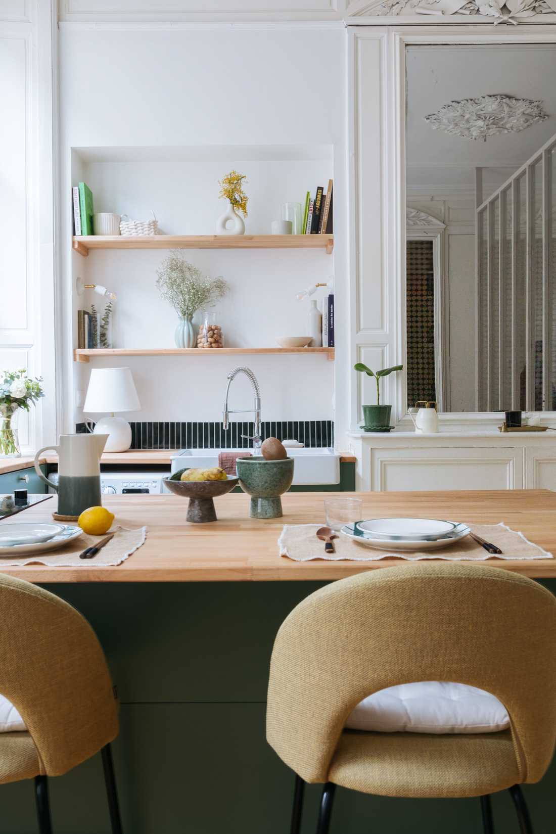 Renovation of the kitchen of a 1-bedroom apartment in Biarritz