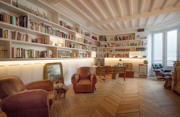 Modernisation d'un appartement haussmannien de 250m² par un architecte d'intérieur à Biarritz