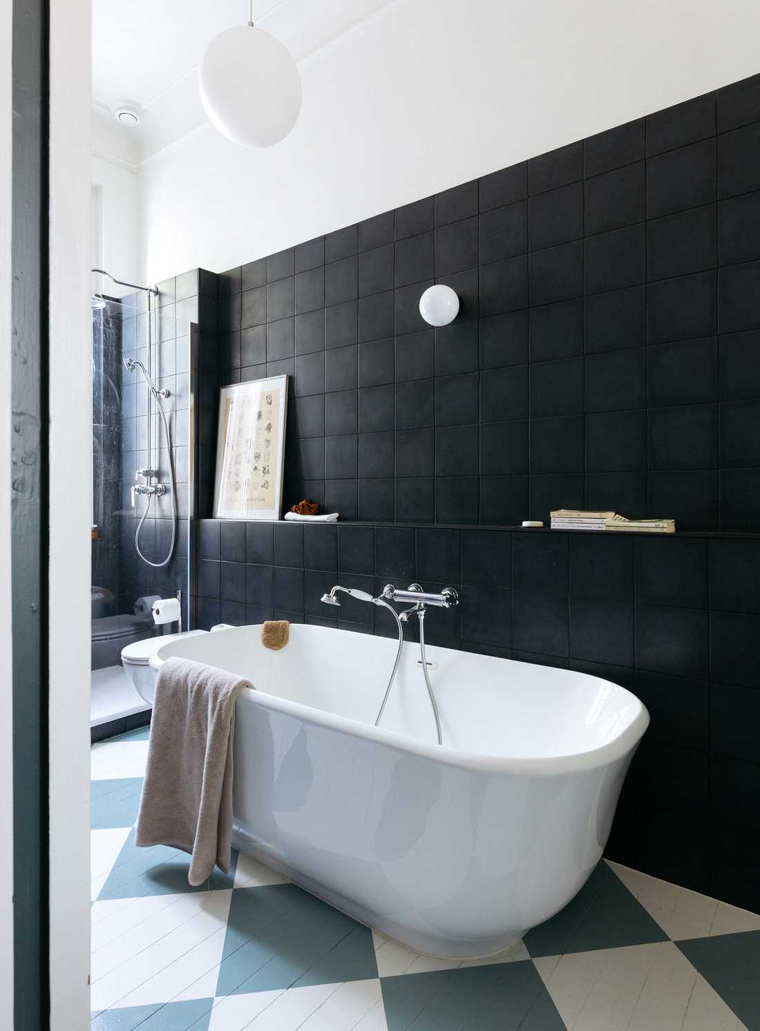 Bathroom after renovation work by an interior designer in Pyrénées-Atlantiques