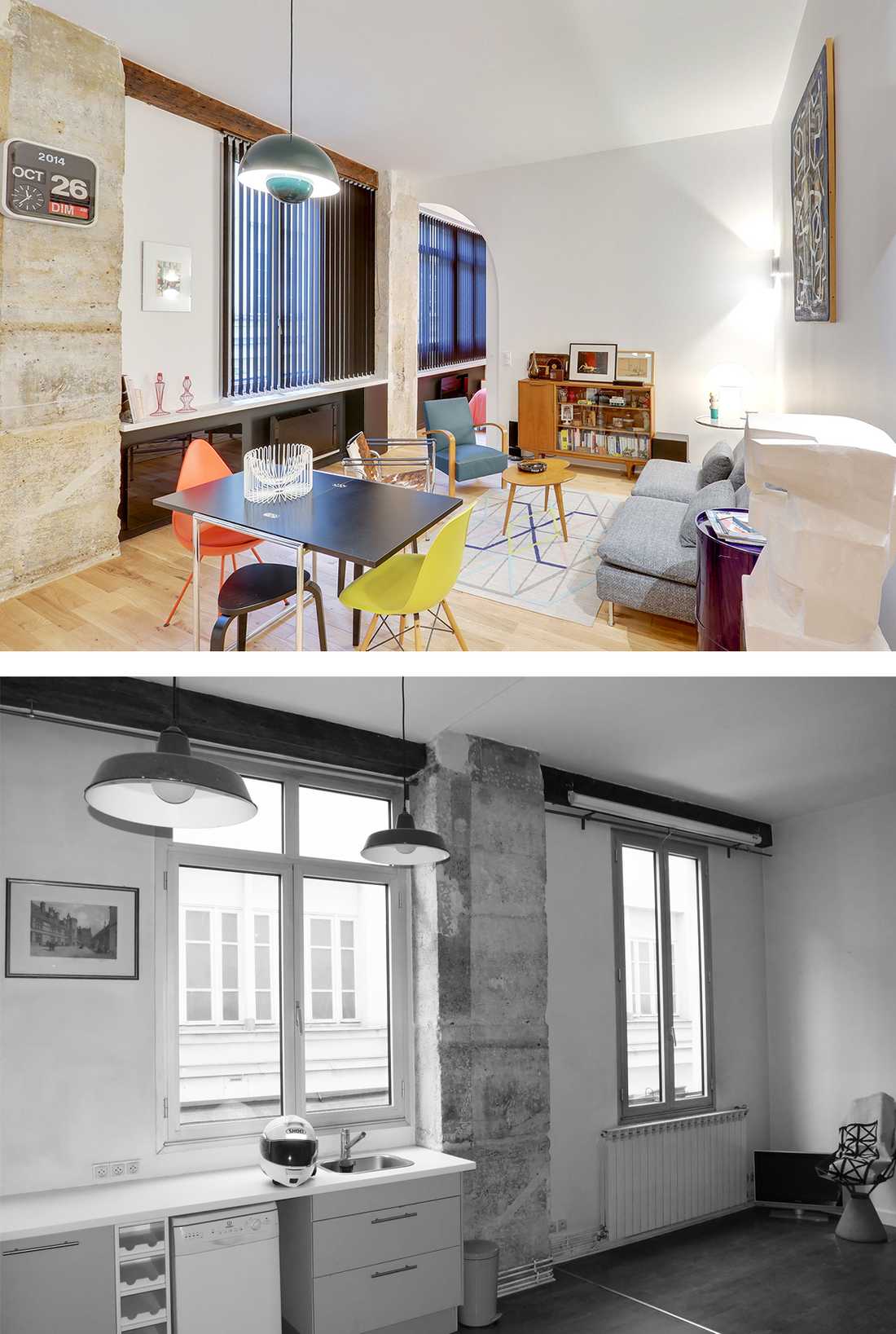 Insulation of an apartment in Biarritz as part of a complete interior design service
