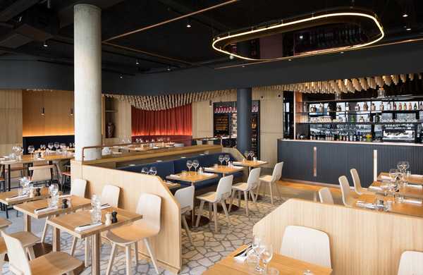 Aménagement restaurant bistronomique par un architecte d'intérieur à Biarritz