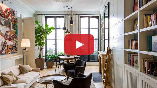 Reportage vidéo sur la rénovation complète d'un appartement de 70m² par un architecte d'intérieur