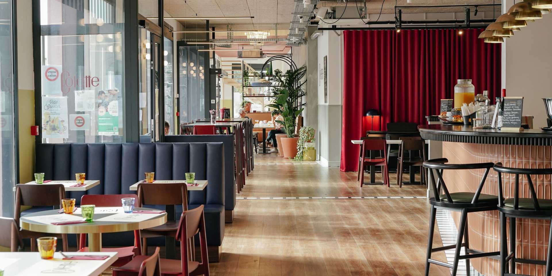 Restaurant design in Biarritz by an interior architect