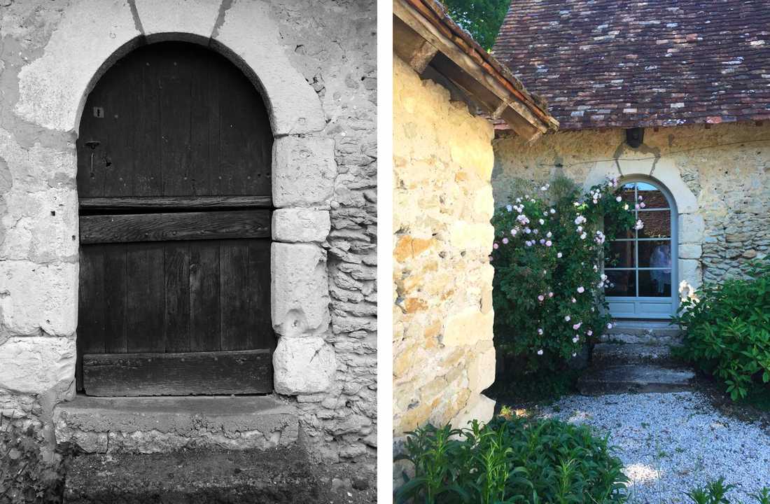 Restauration d'un ensemble de batiments du 16e siècle par un jardinier paysagiste sur la côte basque