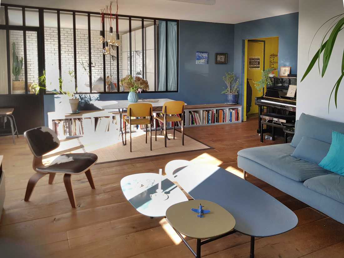 Rénovation d'un appartement de 70m2 par un architecte d'intérieur à Biarritz