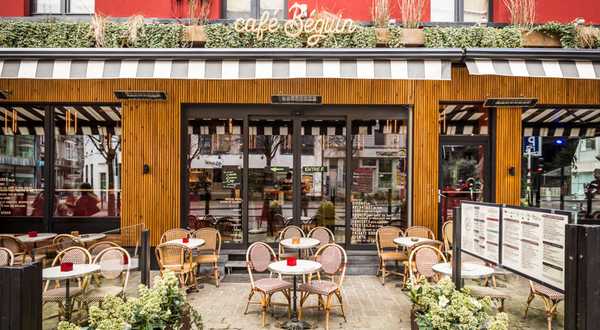 Rénovation d'un restaurant par un architecte spécialiste de l'architecture commerciale à Biarritz