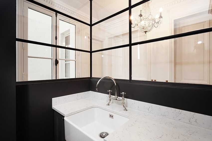 Salle de bain aménagée par un architecte d'intérieur à Biarritz