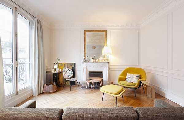 Makeover of a Haussmannian apartment 90m²