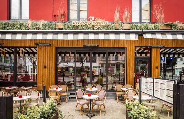 Un architecte renove complétement un café-restaurant et définit une nouvelle identité visuelle