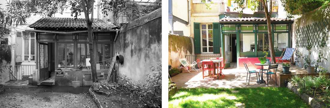 Rénovation du jardin d'une maison à Biarritz