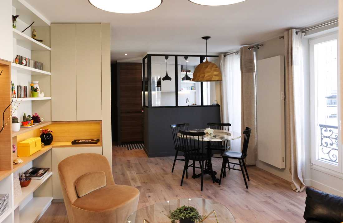 Modernisation d'un duplex 50m² par un architecte d'intérieur à Biarritz