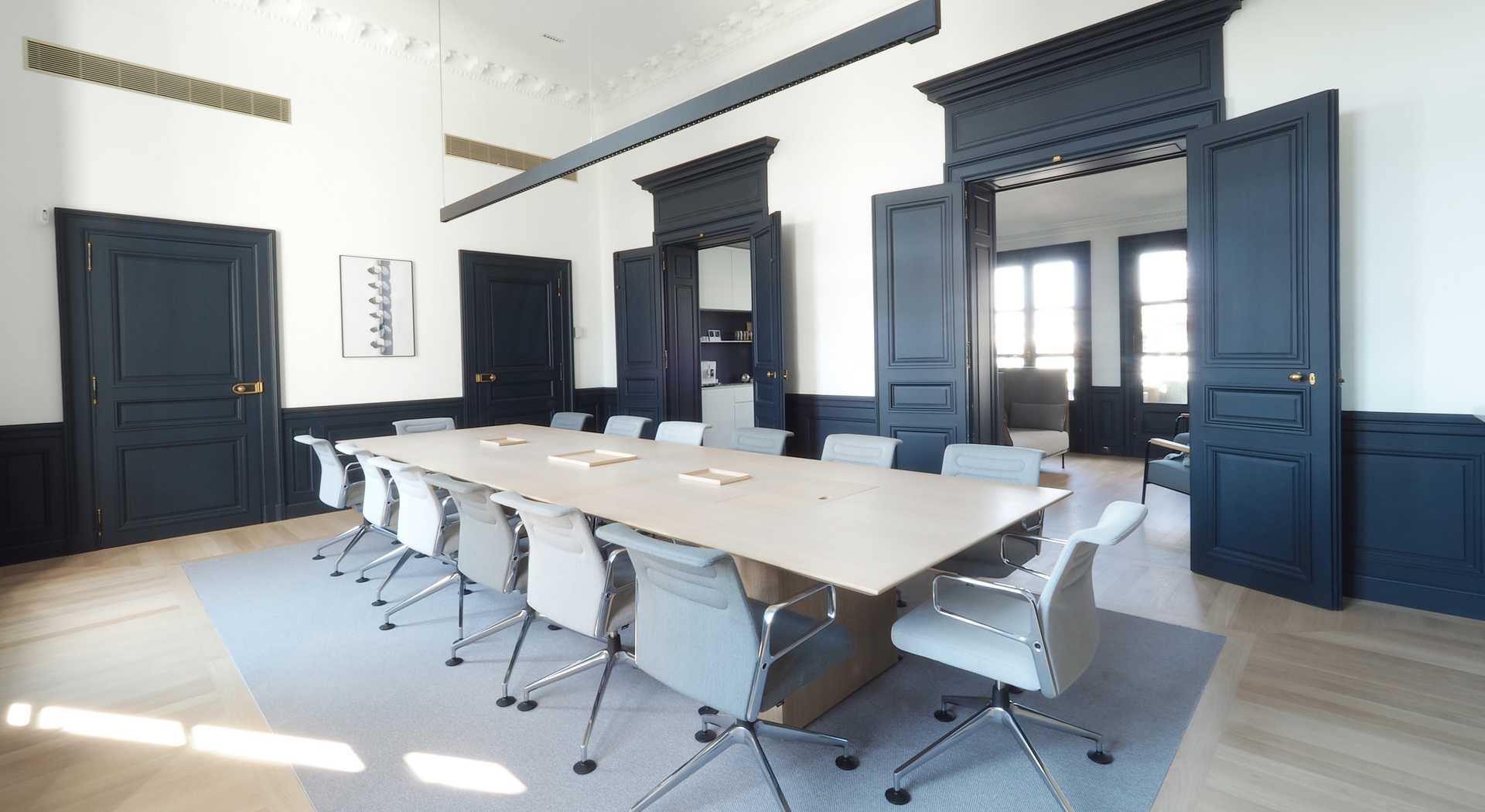 Office design of a company by an architect in Biarritz